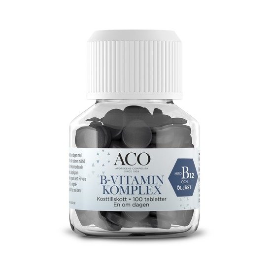 ACO B-vitamin Komplex 100 tabletter