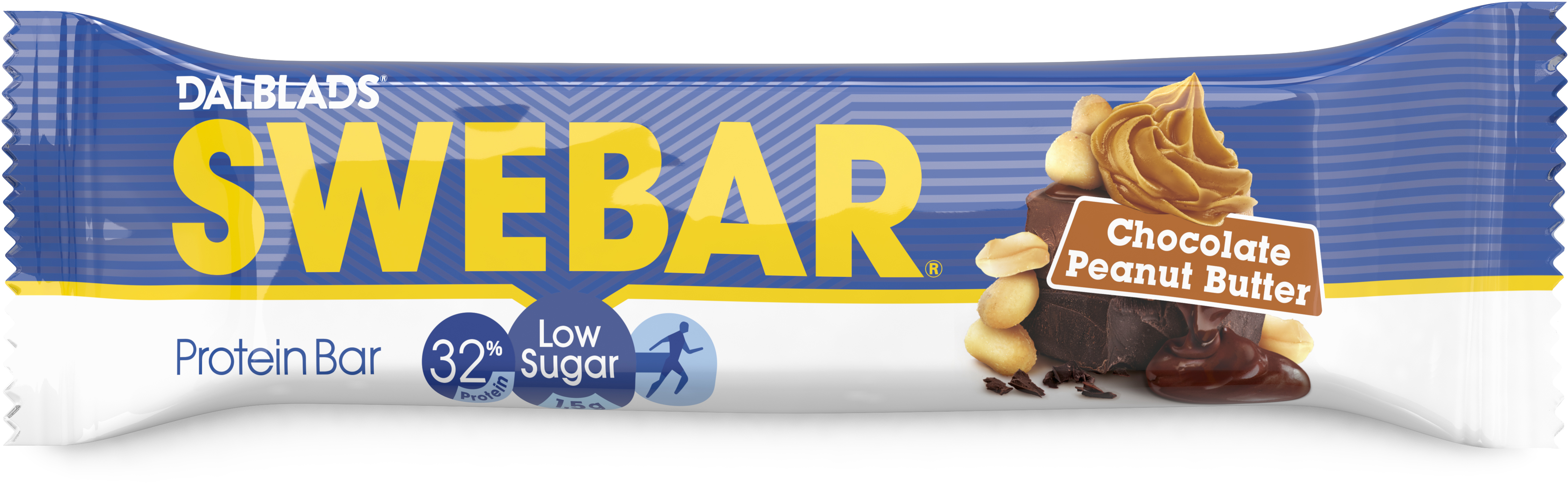 Swebar Chocolate Peanutbutter 50 g