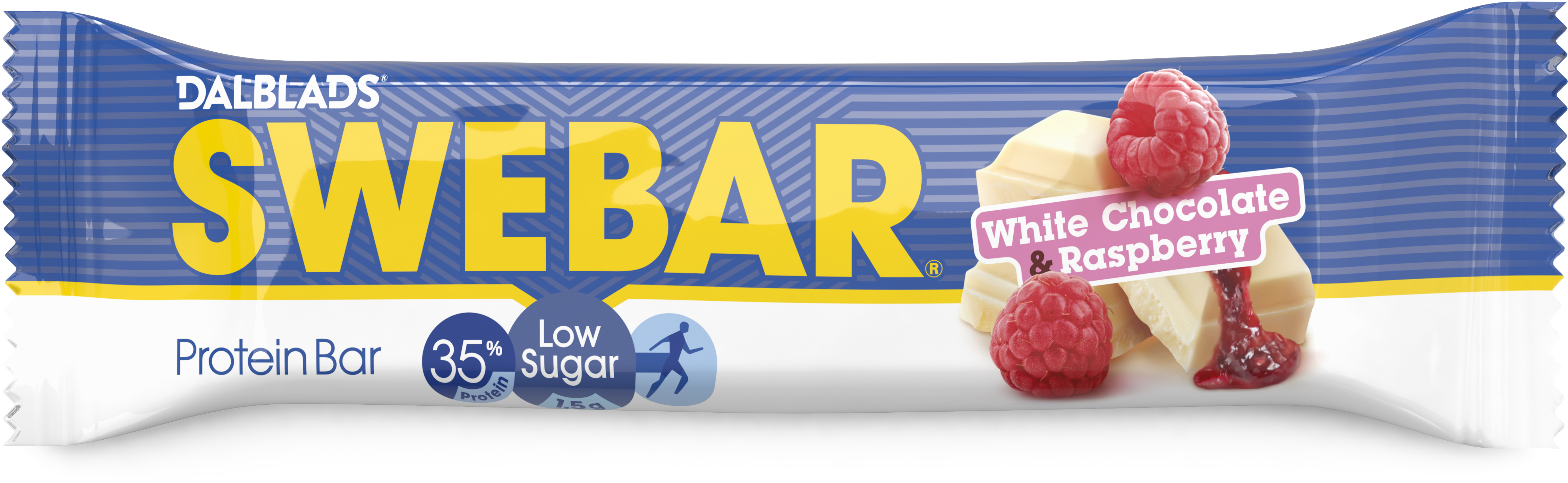 Swebar White Chocolate Raspberry 50 g