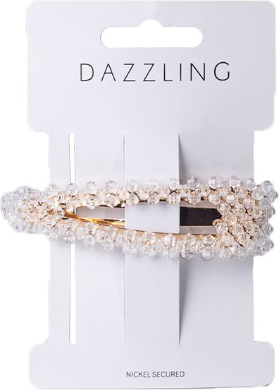 Dazzling Hårklämma Skiffer Klar