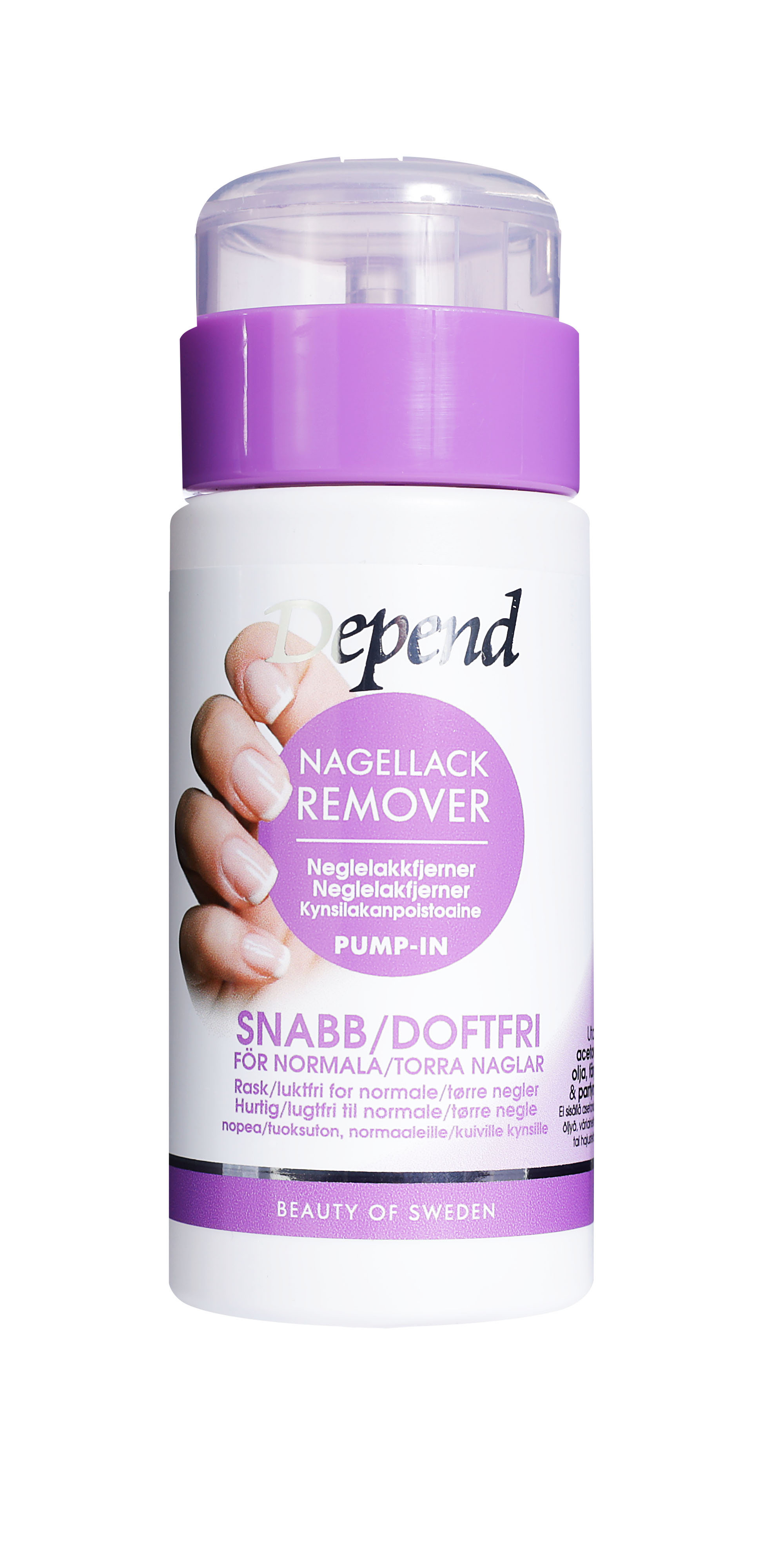 Depend Remover Pump-In lila 125 ml