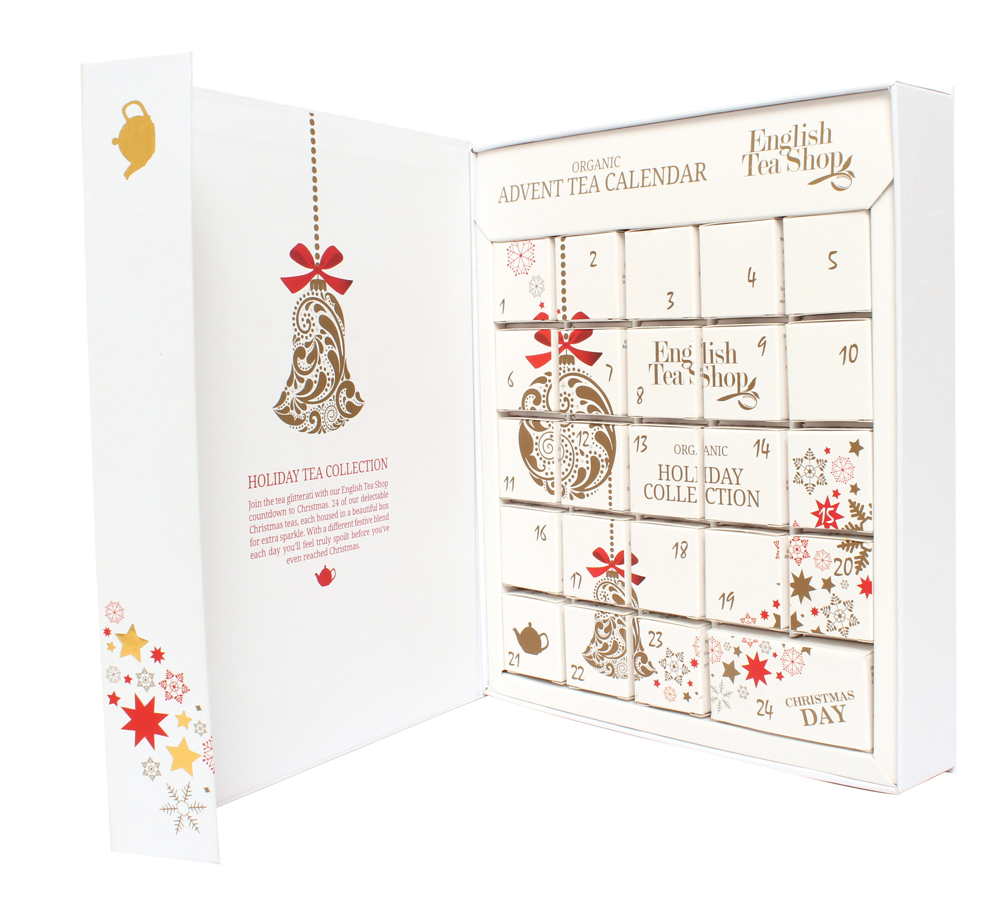 English Tea Shop Adventskalender VIT bok  48 g