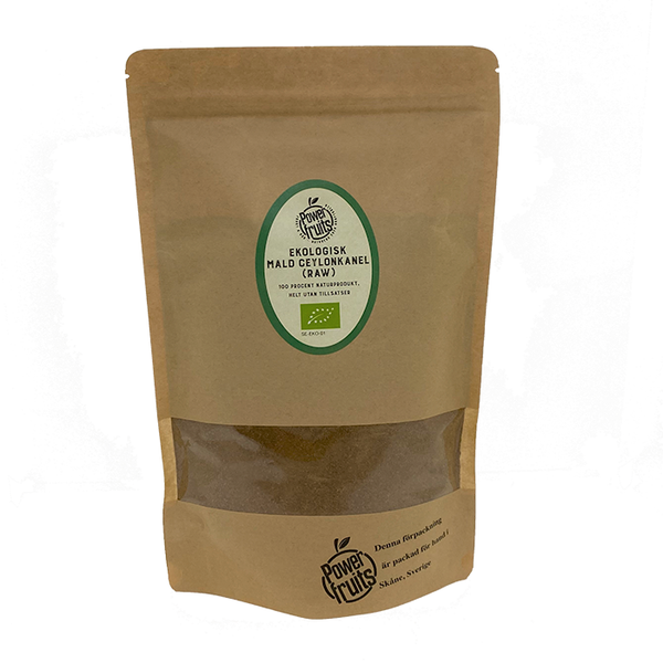 Powerfruits Ekologisk Ceylonkanel Mald RAW 400 g