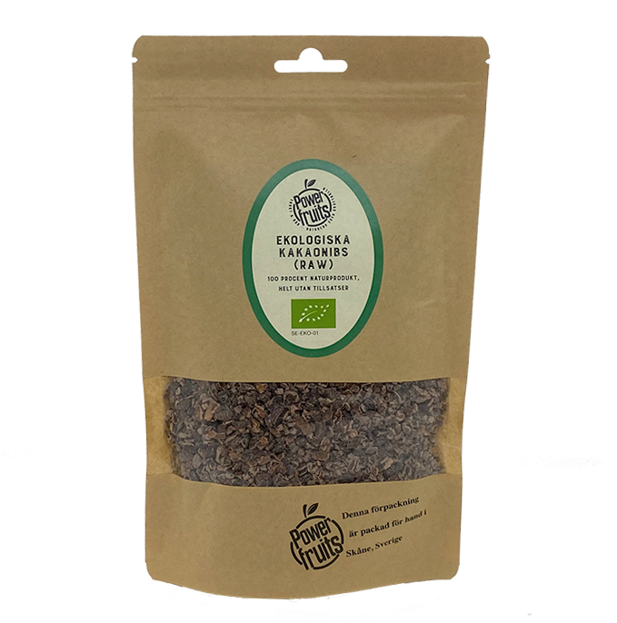 Powerfruits Ekologiska Kakaonibs RAW 250 g