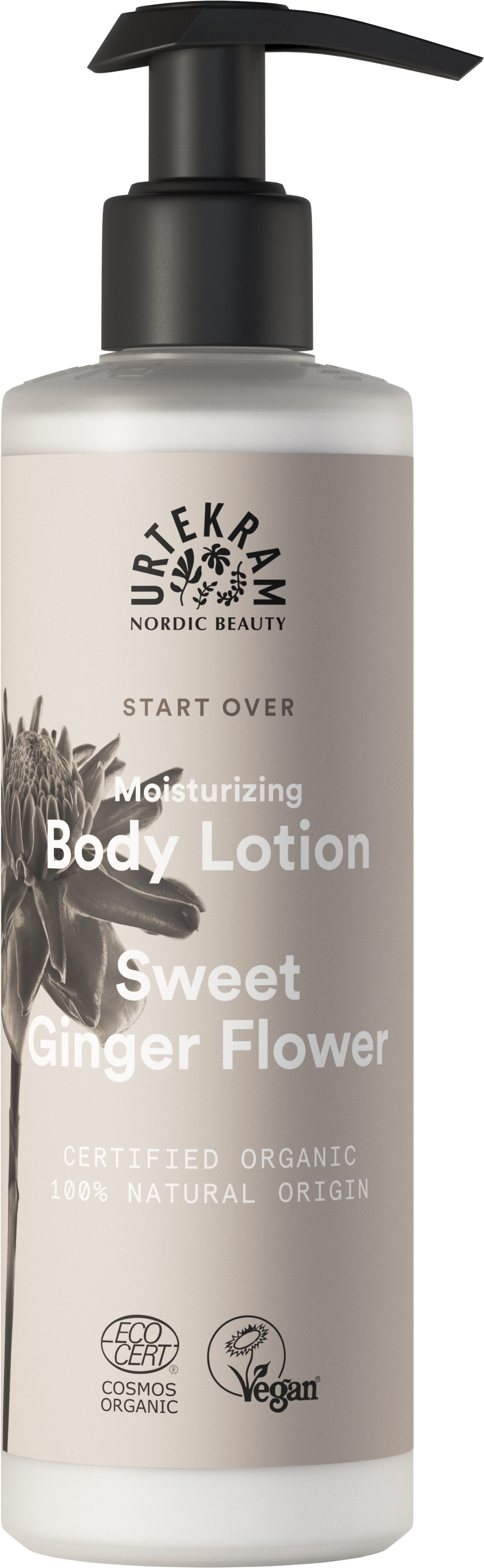 Urtekram Sweet Ginger Flower Body Lotion 245 ml