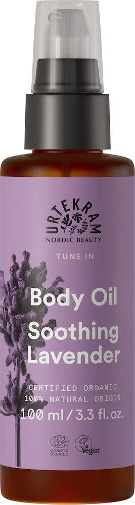 Urtekram Tune In Soothing Lavender Body Oil 100 ml