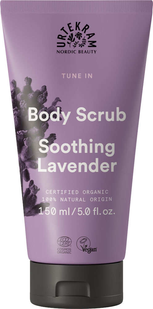Urtekram Tune In Soothing Lavender Body Scrub 150 ml