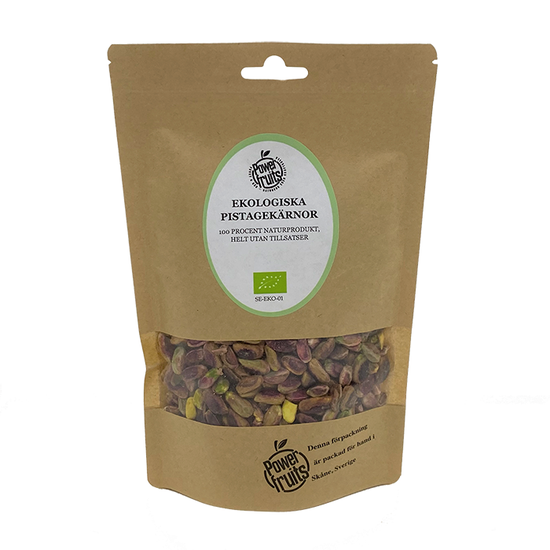 Powerfruits Ekologiska Pistagekärnor RAW 250 g