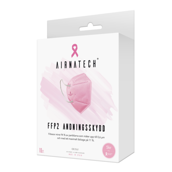 Airnatech FFP2 EN 149 Rosa 10-pack