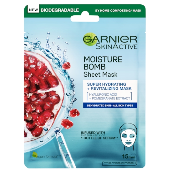 Garnier Let It Glow Tissue Mask Collection