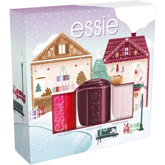 Essie Classic Christmas 2021 Mini Trio Gift Kit