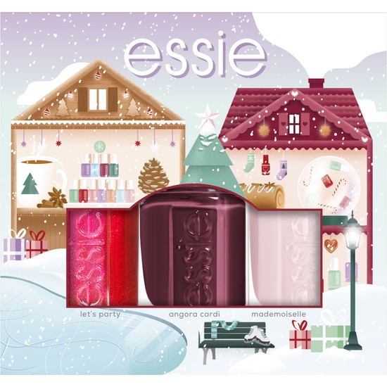 Essie Classic Christmas 2021 Mini Trio Gift Kit