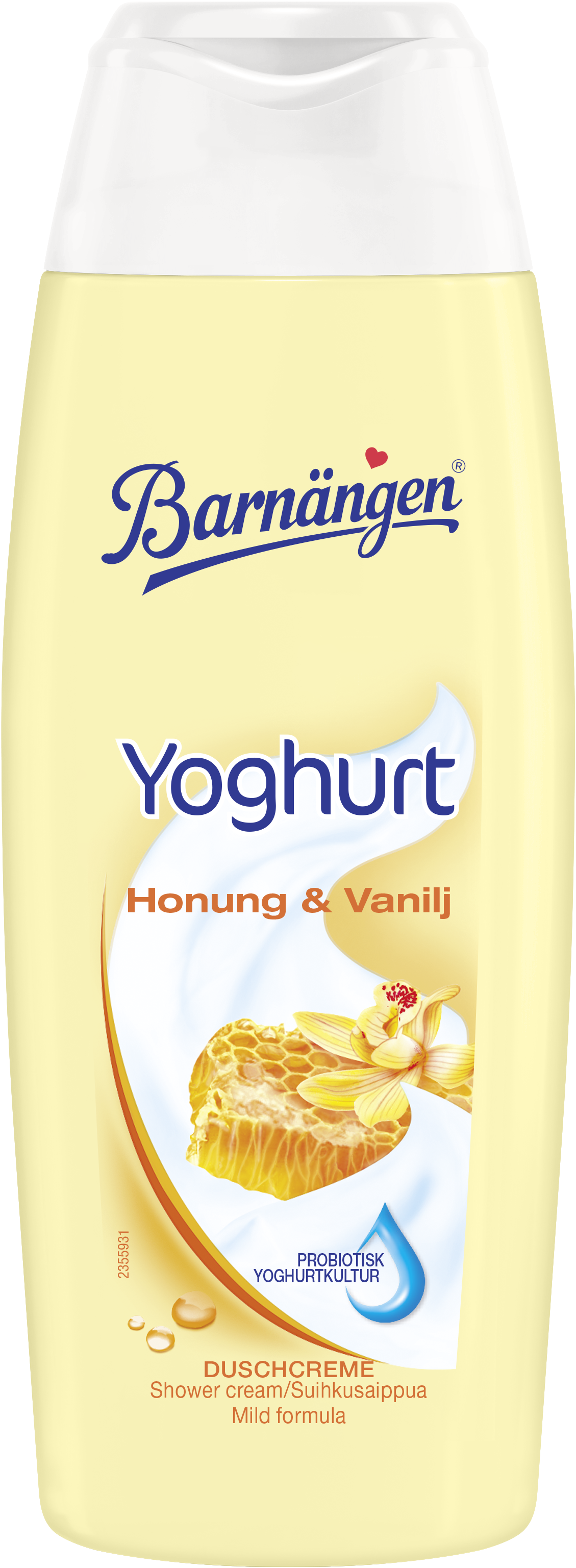 Barnängen Duschcreme Yoghurt Honung & Vanilj 250 ml