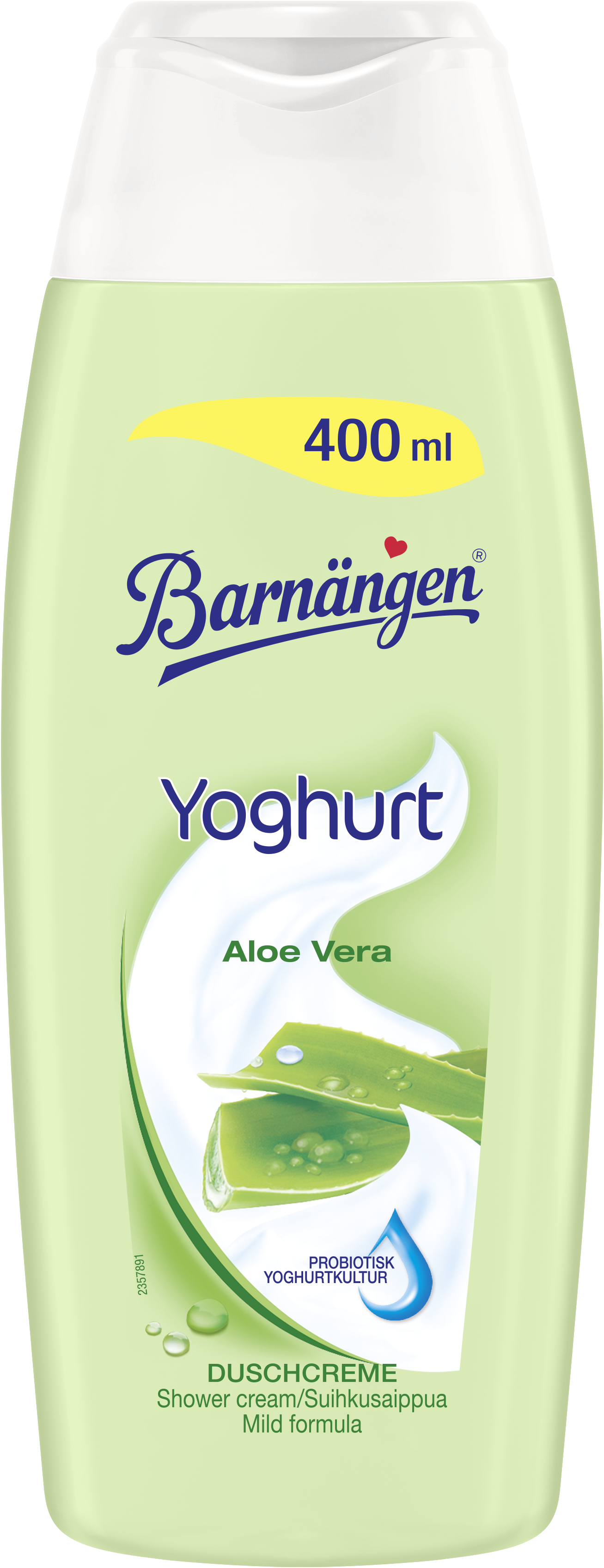 Barnängen Duschcreme Yoghurt Aloe Vera 400 ml