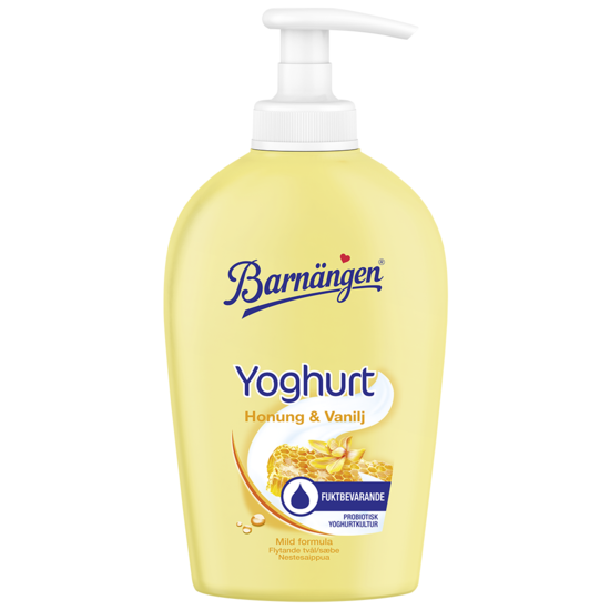 Barnängen Flytande tvål Yoghurt Honung&Vanilj 250 ml