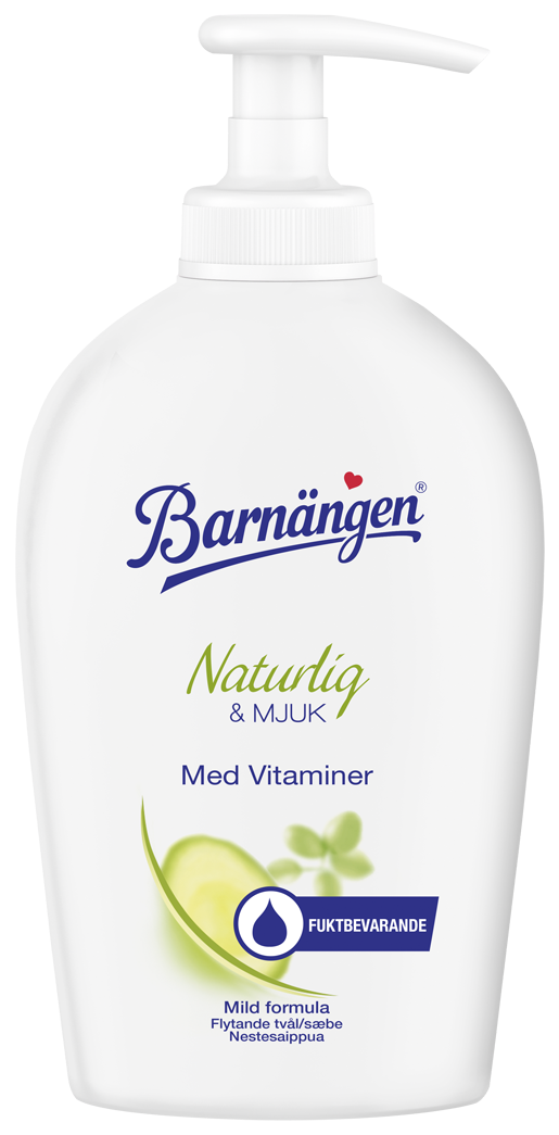 Barnängen Flytande tvål Naturlig Mjuk 250  ml