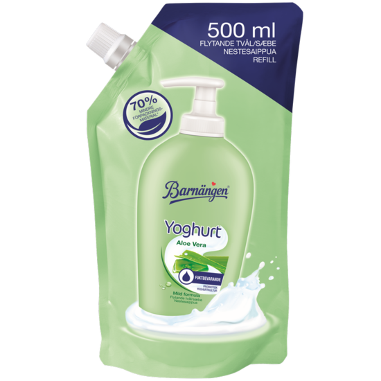 Barnängen Flytande tvål Mjuk Refill Aloe Vera 500 ml