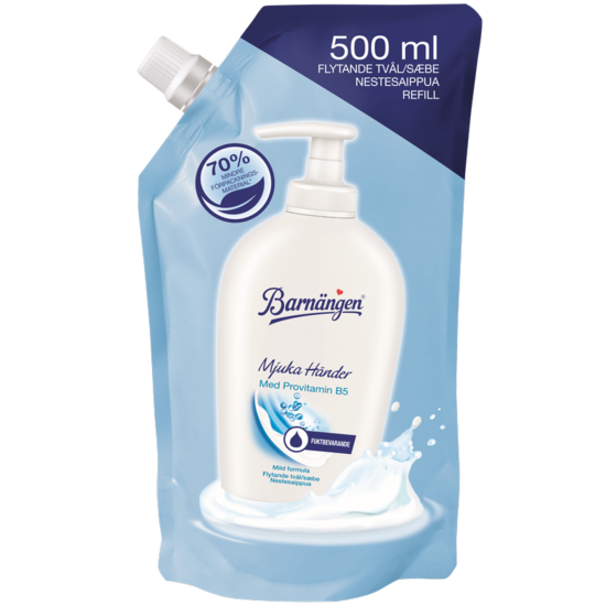 Barnängen Flytande tvål Mjuk Refill Mjuka Händer 500 ml