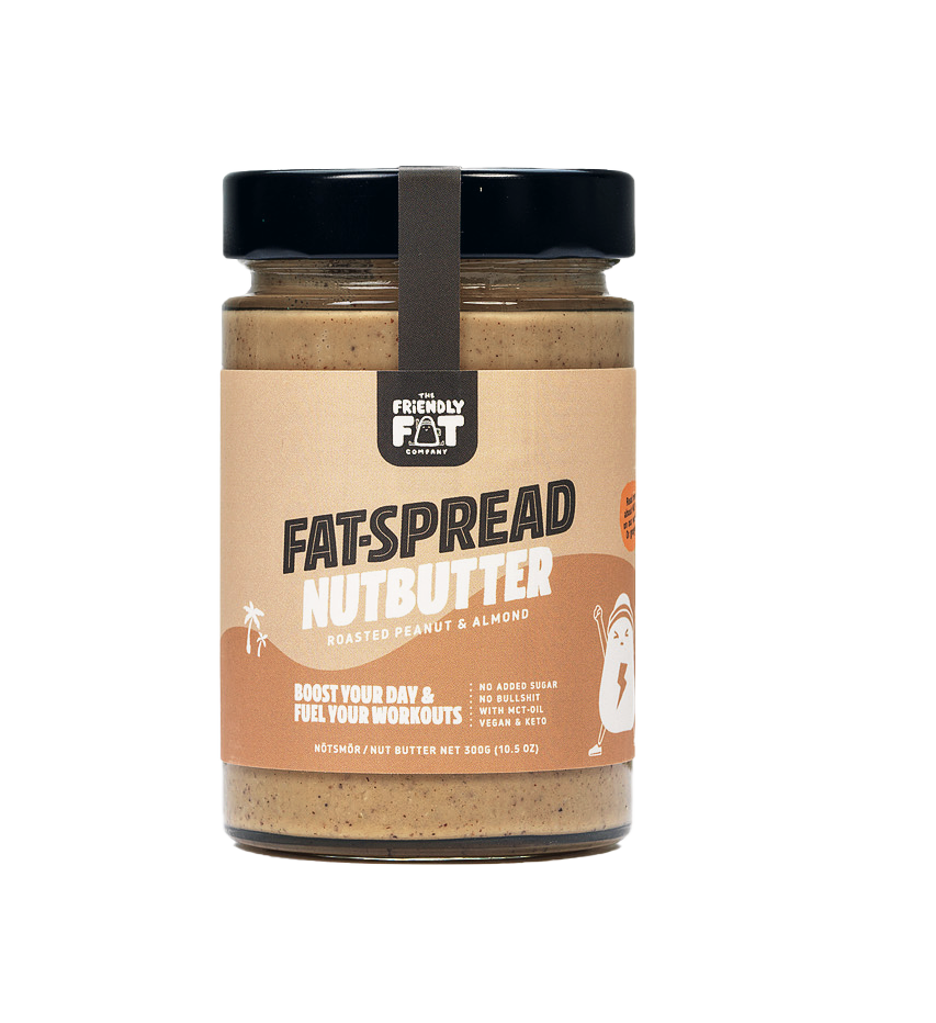 The Friendly Fat Company Fat-Spread Nötsmör med MCT-olja 300 g