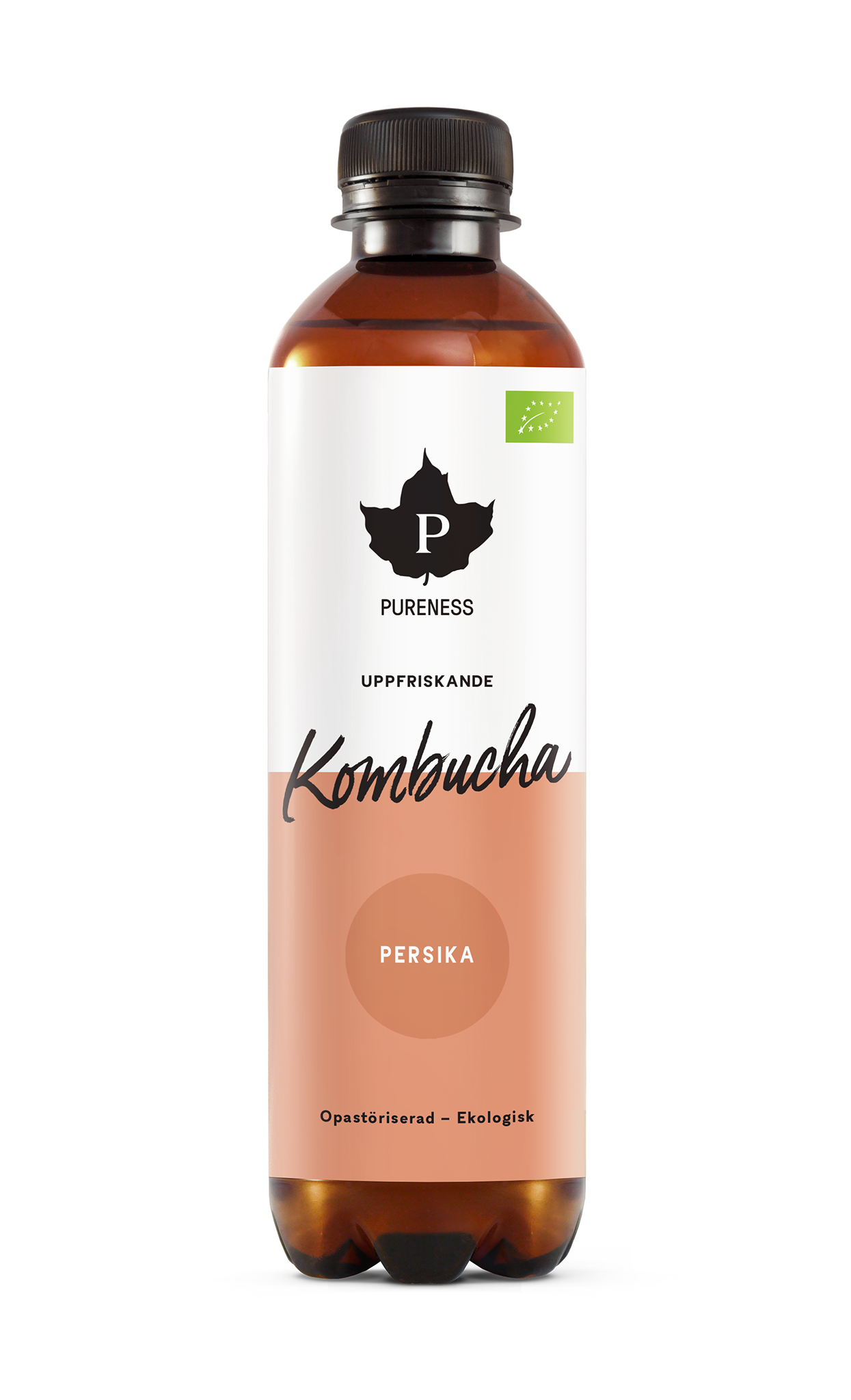 Pureness Kombucha Persika Eko 370 ml