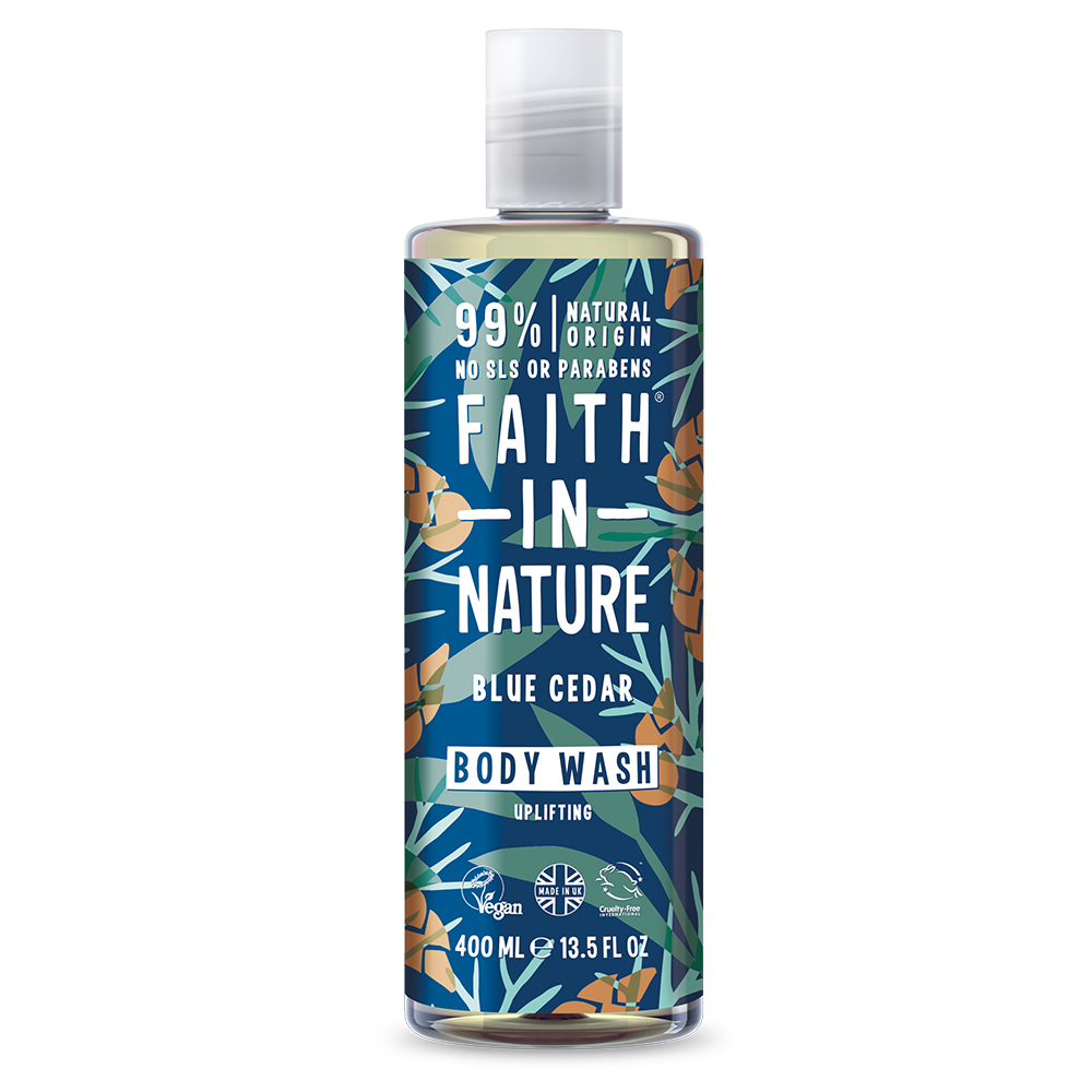 Faith in Nature Body Wash Blue Cedar 400 ml
