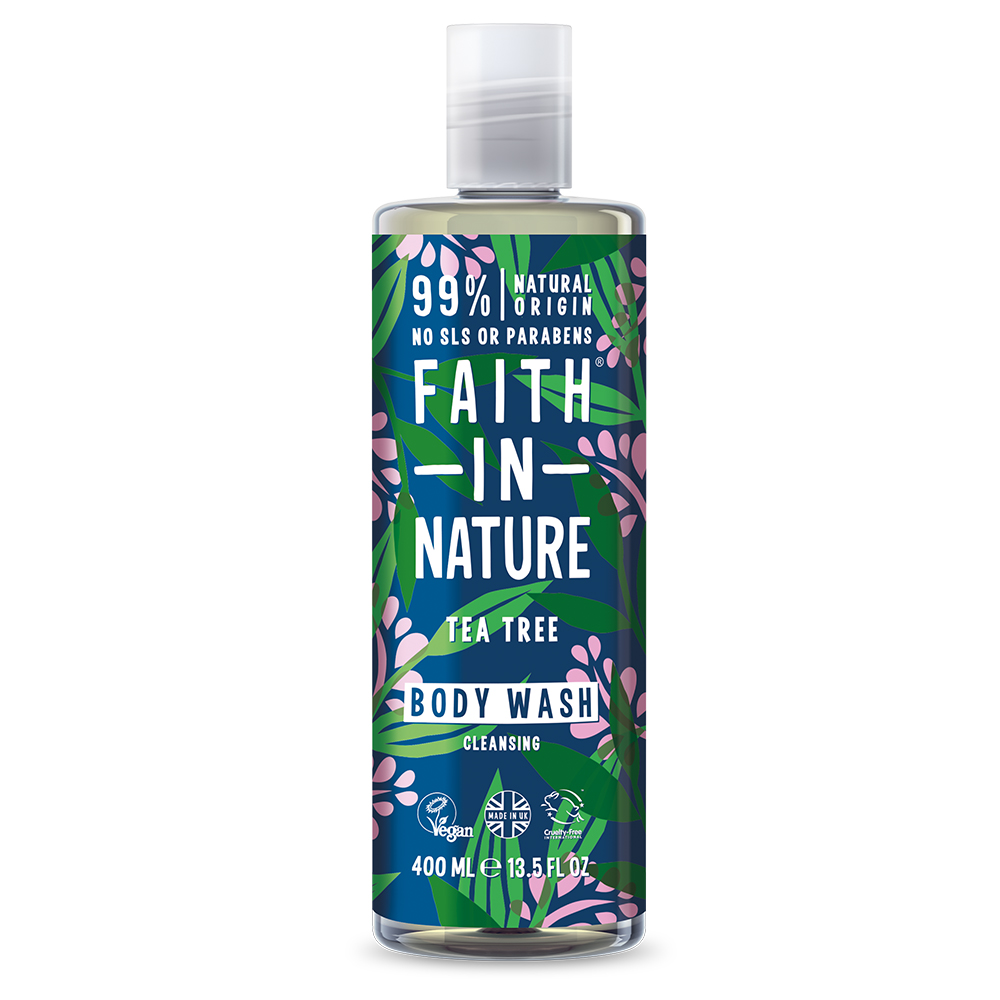 Faith in Nature Body Wash Tea Tree 400 ml