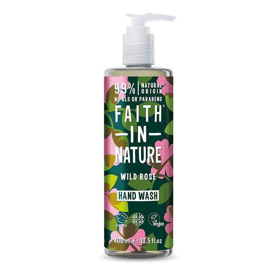 Faith in Nature Hand Wash Wild Rose 400 ml