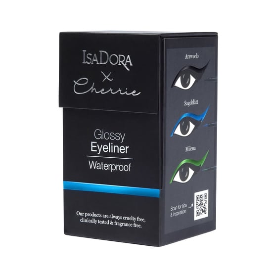 IsaDora x Cherrie Glossy Eyeliner Trio Araweelo/Sagoblått/Milena