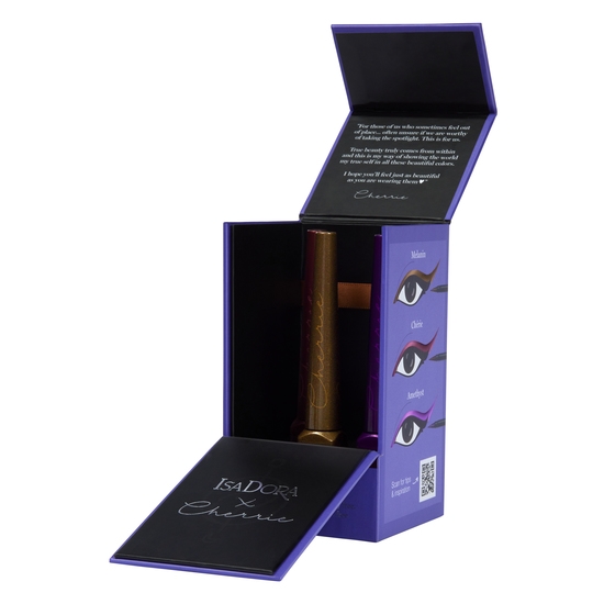 IsaDora x Cherrie Glossy Eyeliner Trio Melanin/Chérie/Amethyst