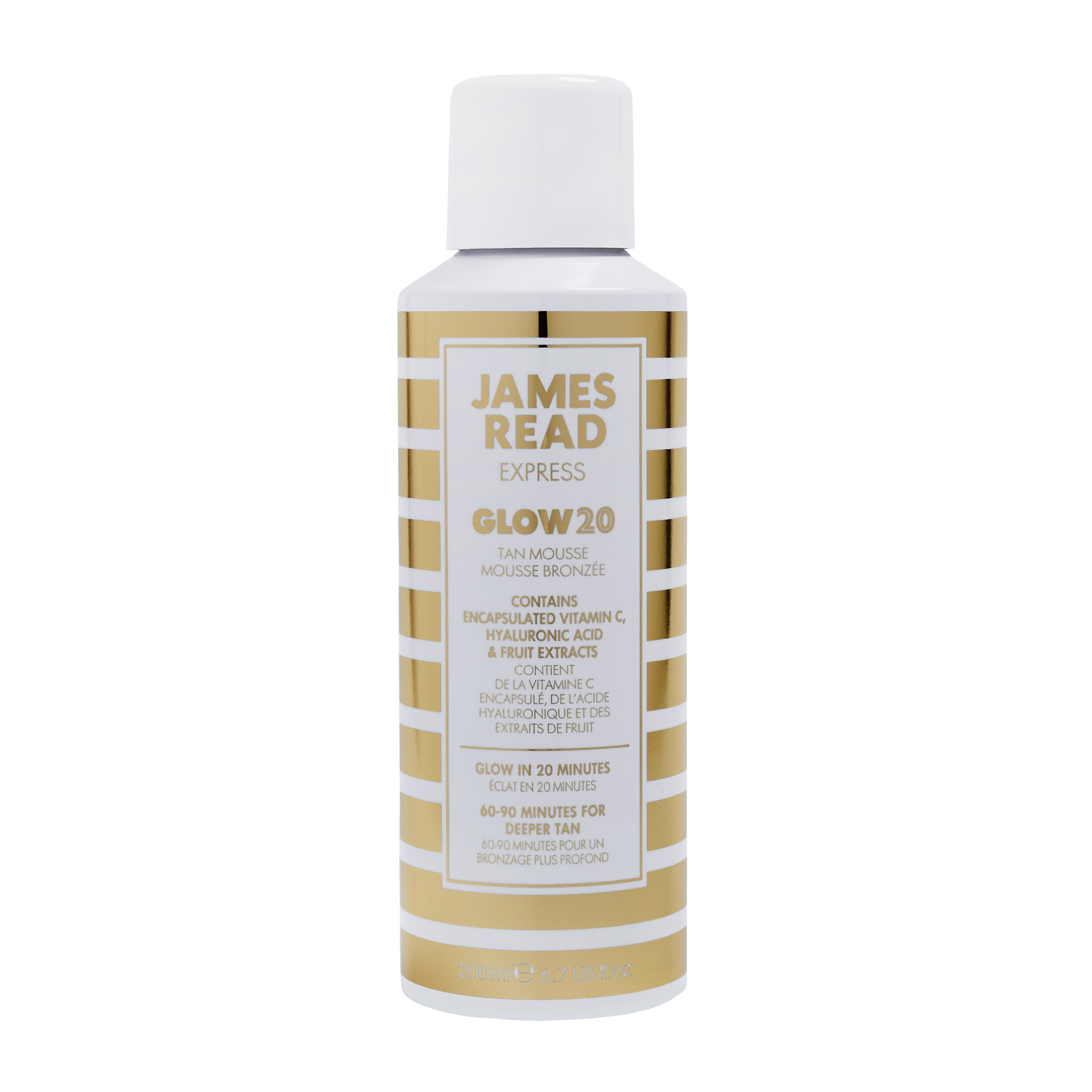 James Read GLOW20 Express Tan Mousse Body 200 ml
