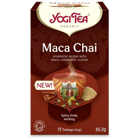 YOGI Tea Maca Chai KRAV 17 påsar