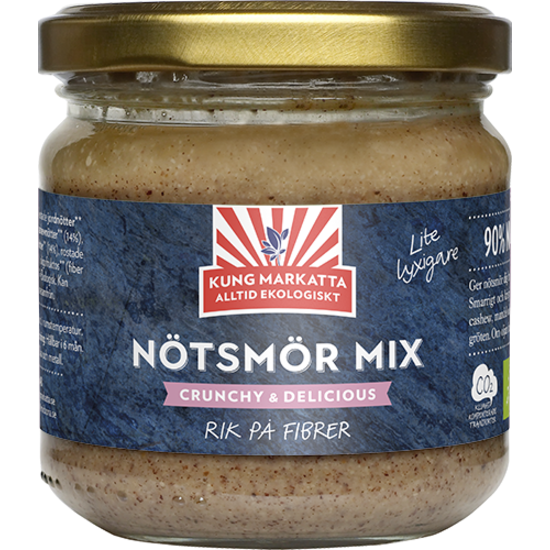 Kung Markatta Nötsmör Mixat Eko 180 g