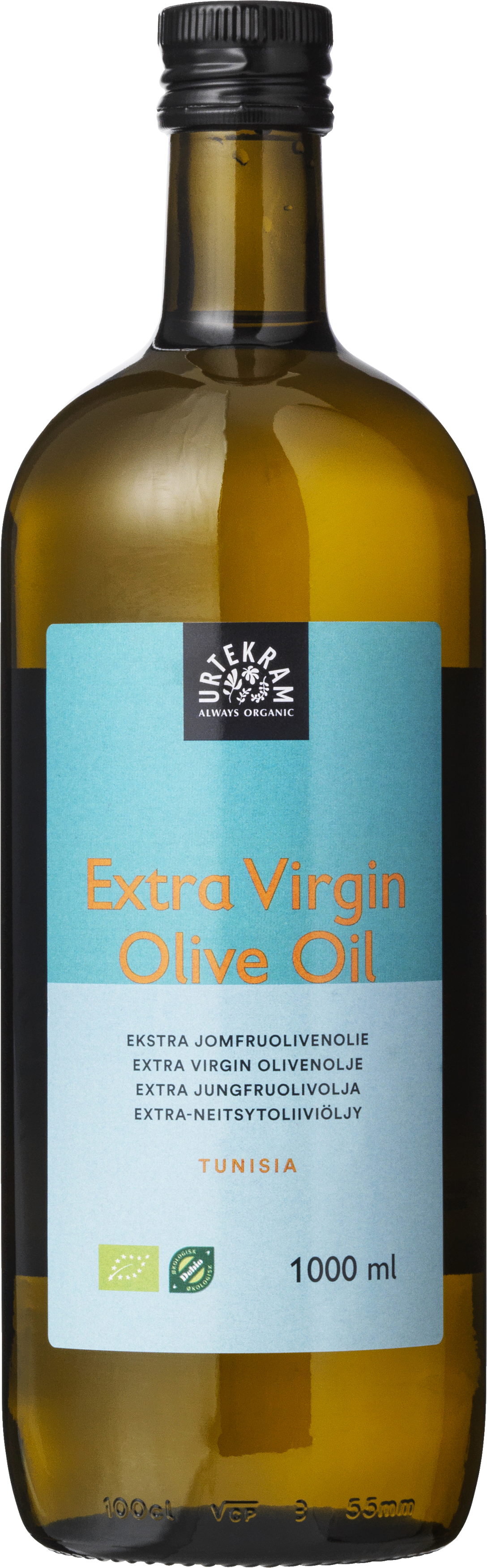 Urtekram Extra jungfruolivolja EKO 1 liter
