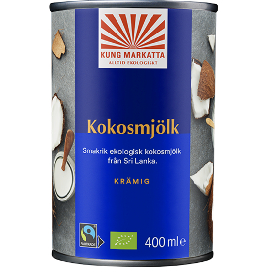 Kung Markatta Kokosmjölk KRAV 400 ml