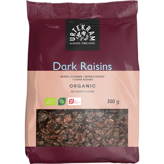 Urtekram Mörka russin EKO 300 g