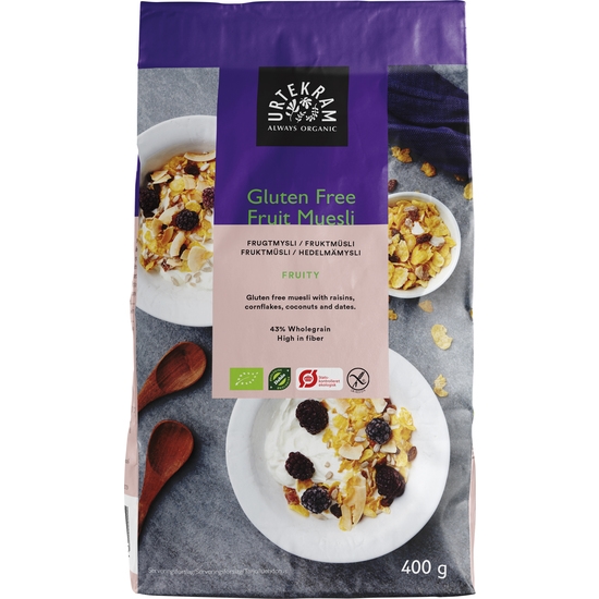 Urtekram Fruktmüsli EKO 400 g