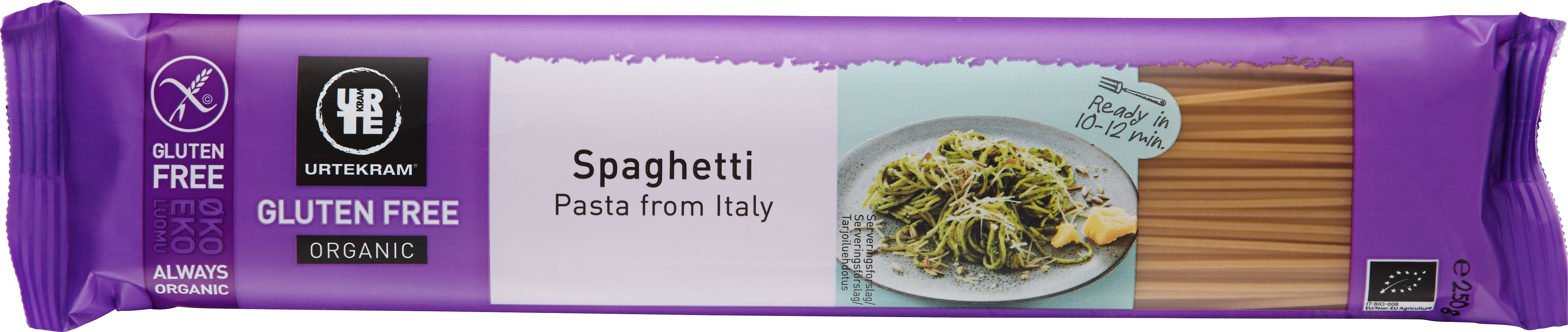 Urtekram Spaghetti Glutenfri EKO 250 g