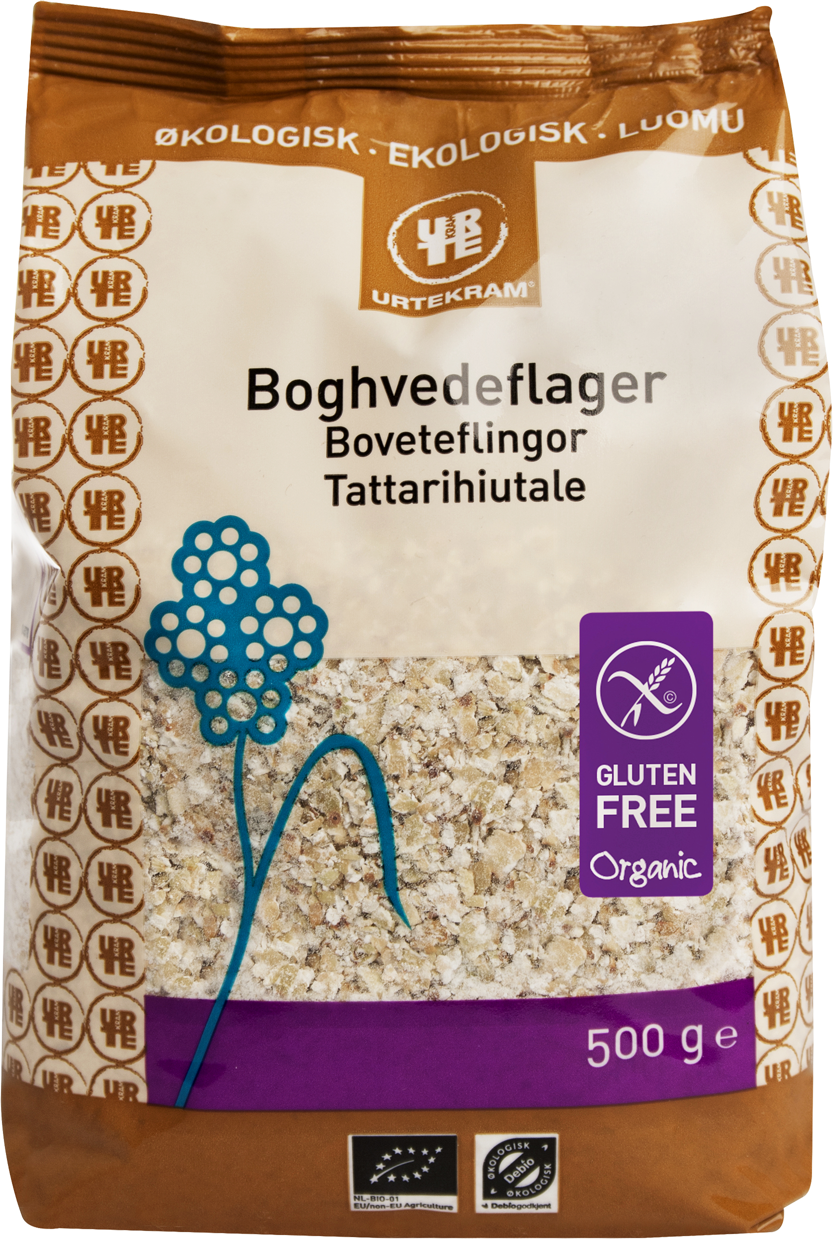 Urtekram Boveteflingor EKO 500 g