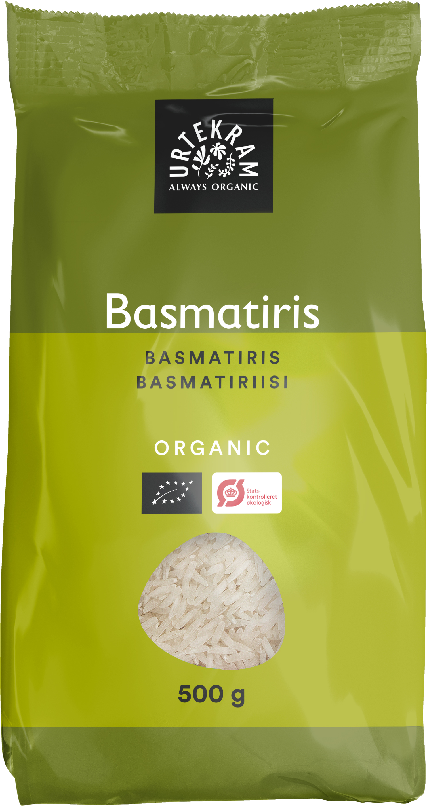 Urtekram Basmatiris EKO 500 g