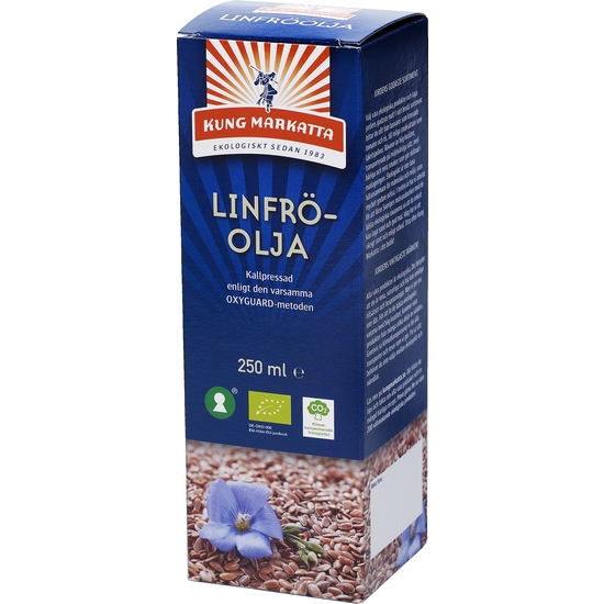 Kung Markatta Linfröolja EKO 250 ml