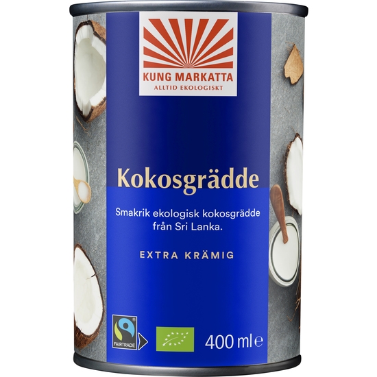 Kung Markatta Kokosgrädde KRAV 400 ml