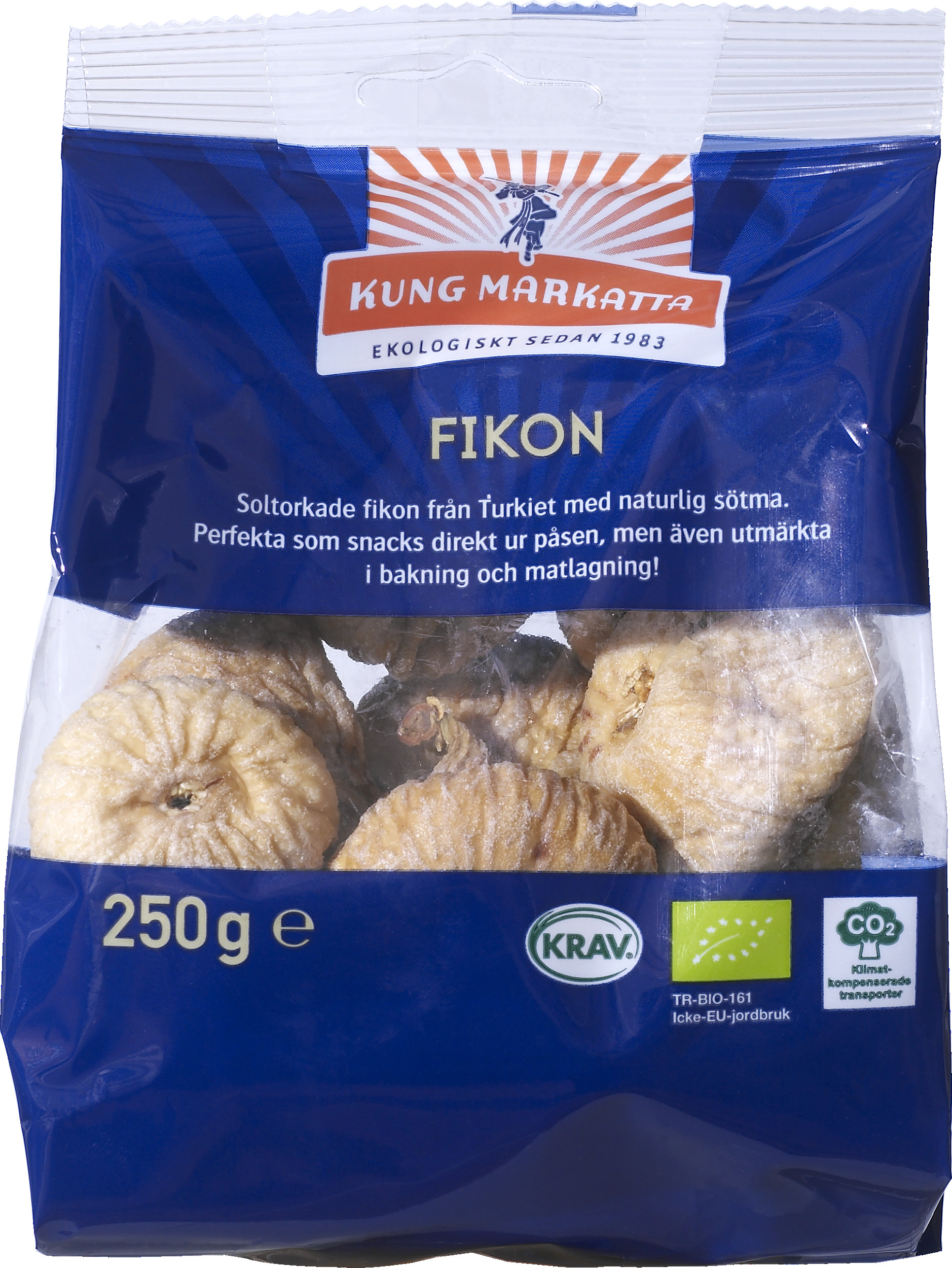 Kung Markatta Fikon KRAV 250 g