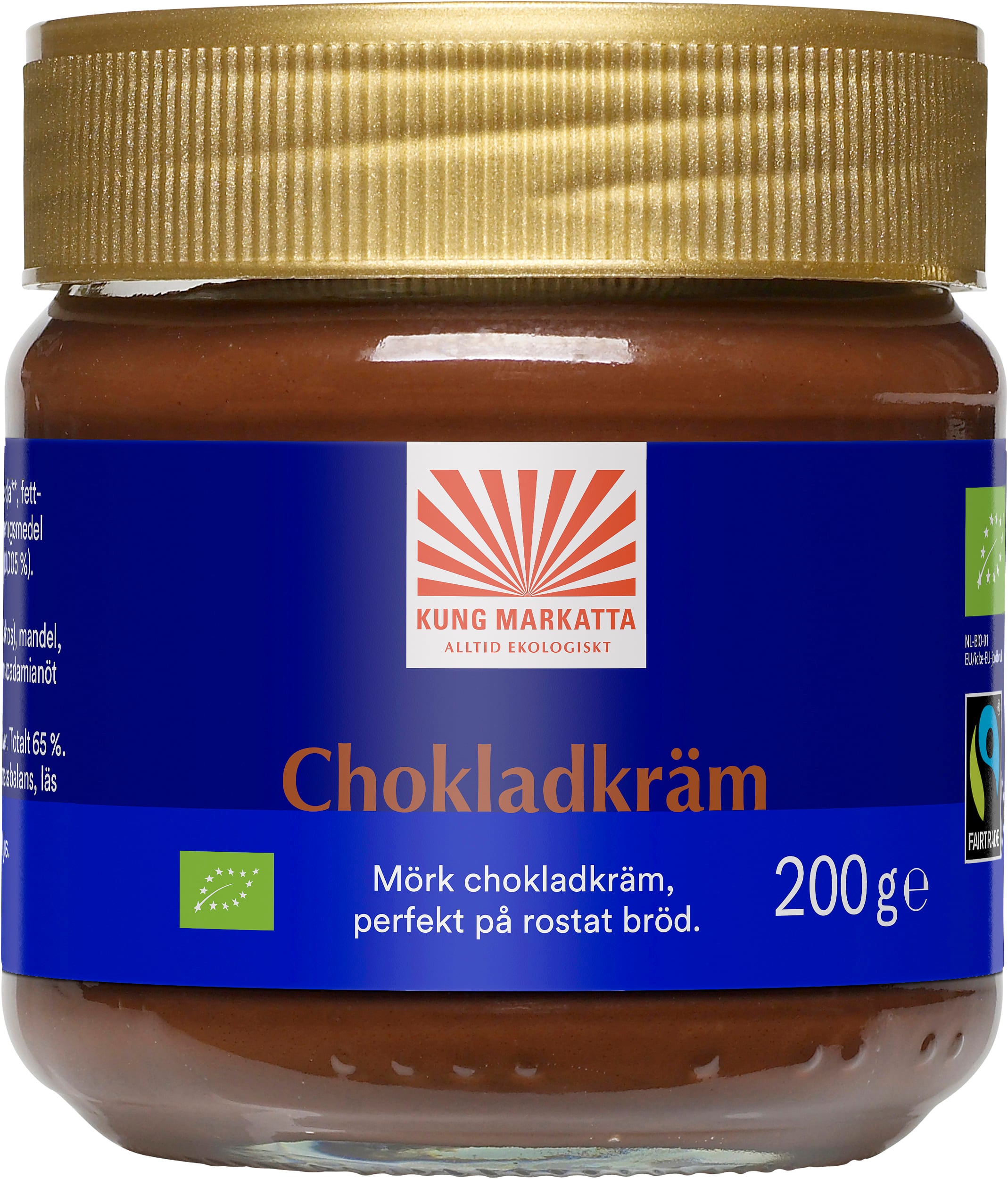 Kung Markatta Mörk Chokladkräm EKO 200 g