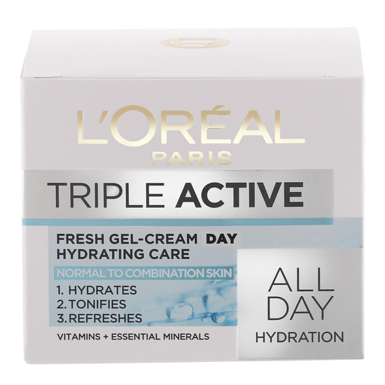 L'Oréal Paris Triple Active Fresh Gel-Cream Day Hydrating Cream 50 ml