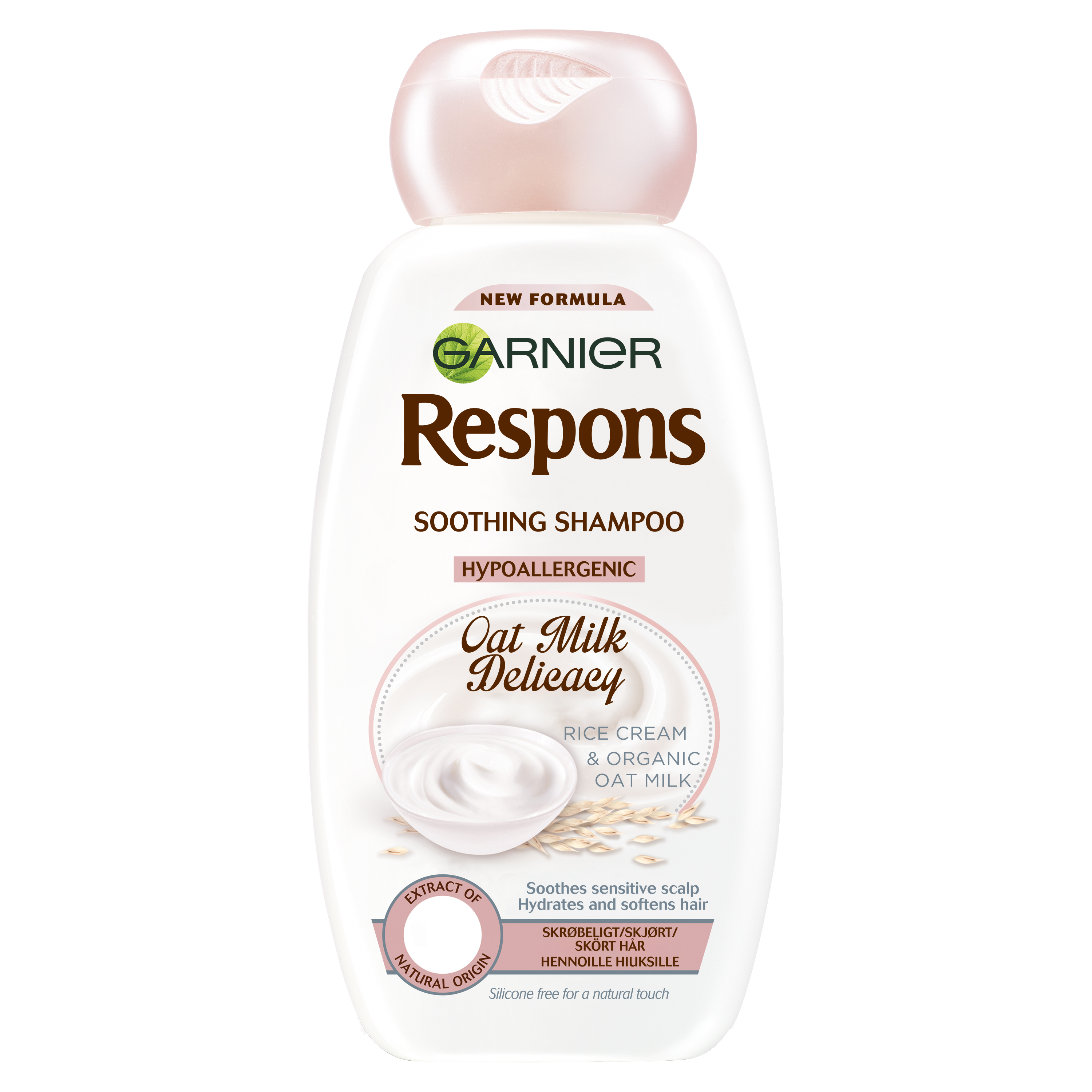 Garnier Respons Oat Milk Delicacy Schampo Skört Hår 250 ml
