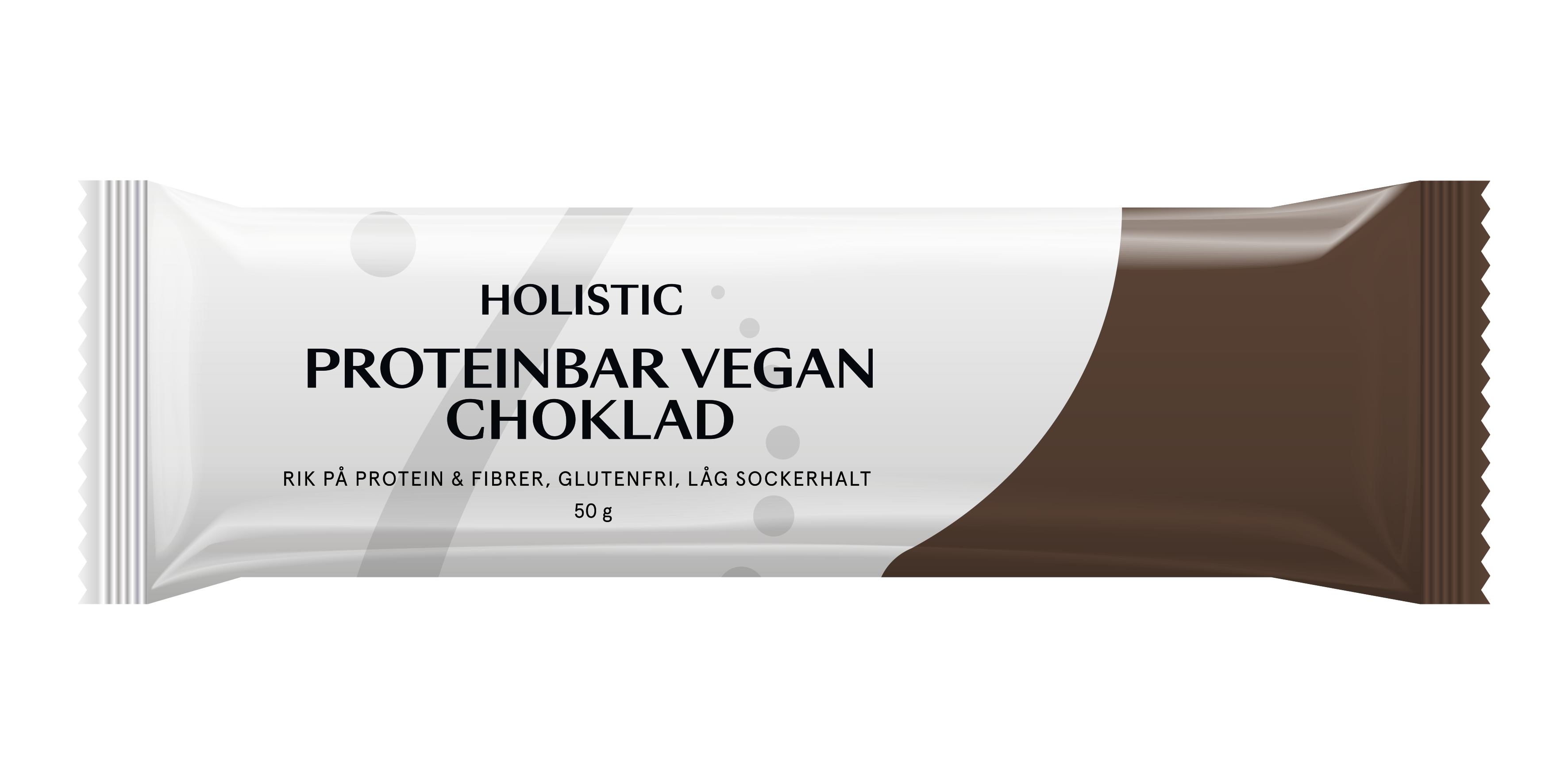 Holistic Proteinbar Vegan Choklad 50 g