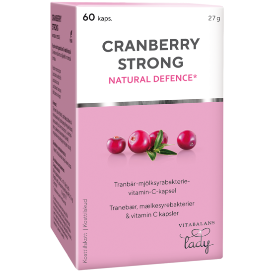 Vitabalans Lady Cranberry Strong 60 kapslar