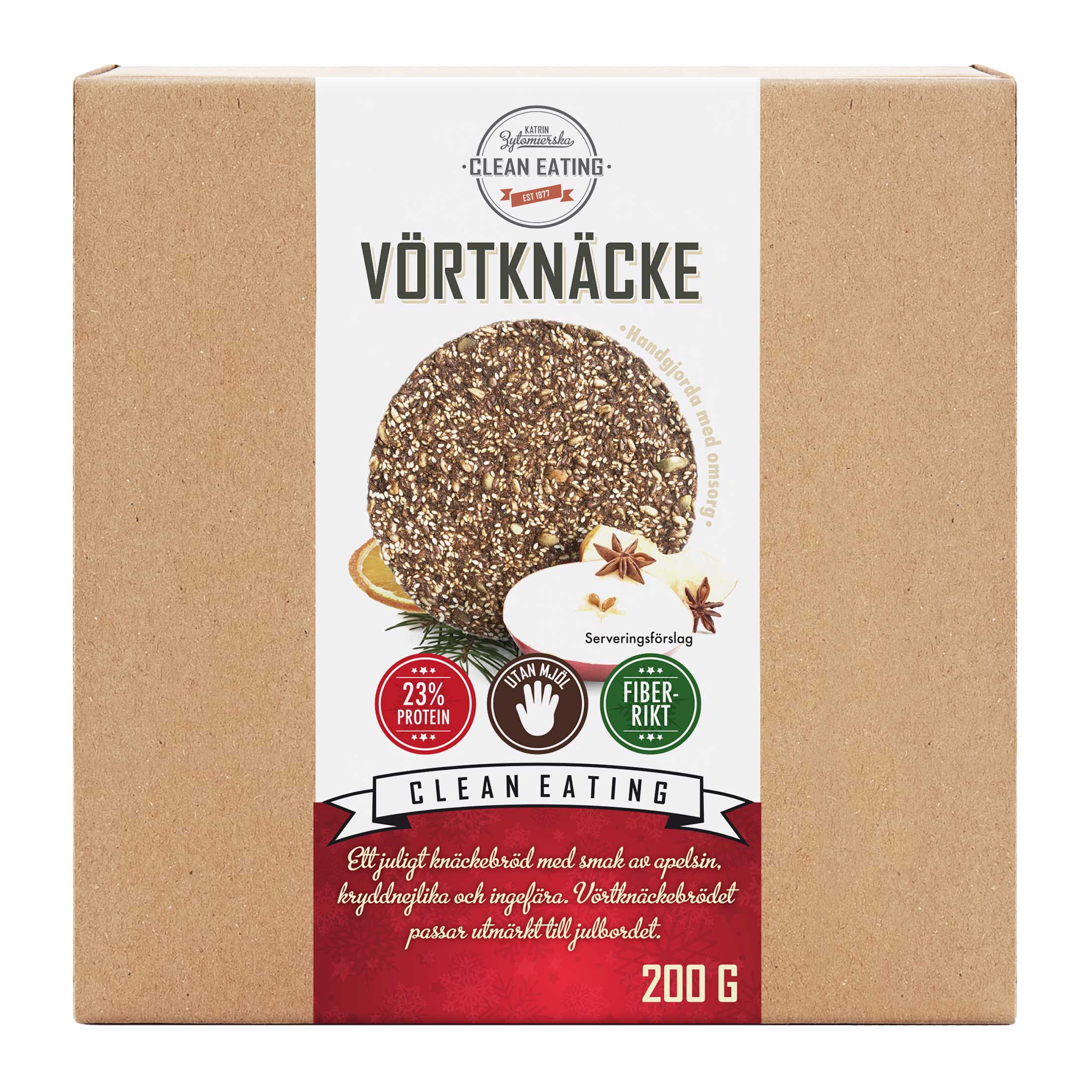 Clean Eating Vörtknäcke 200 g