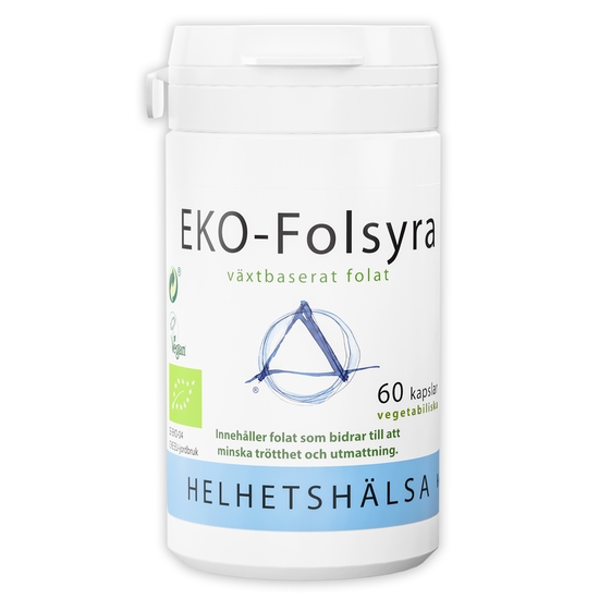Helhetshälsa EKO-Folsyra 60 kapslar