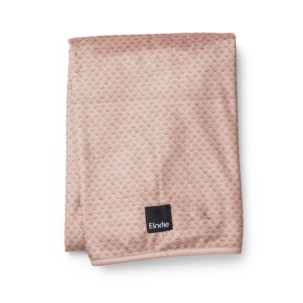 Elodie Pärlsammetsfilt Pink Nouveau
